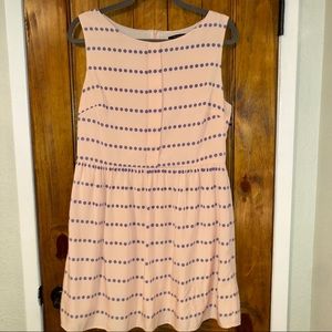 Pink & Blue Polkadot Dress